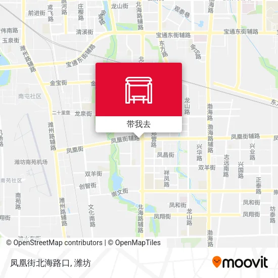 凤凰街北海路口地图