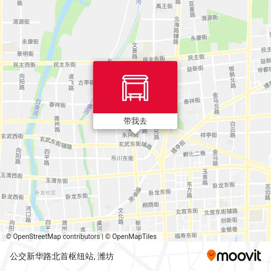 公交新华路北首枢纽站地图