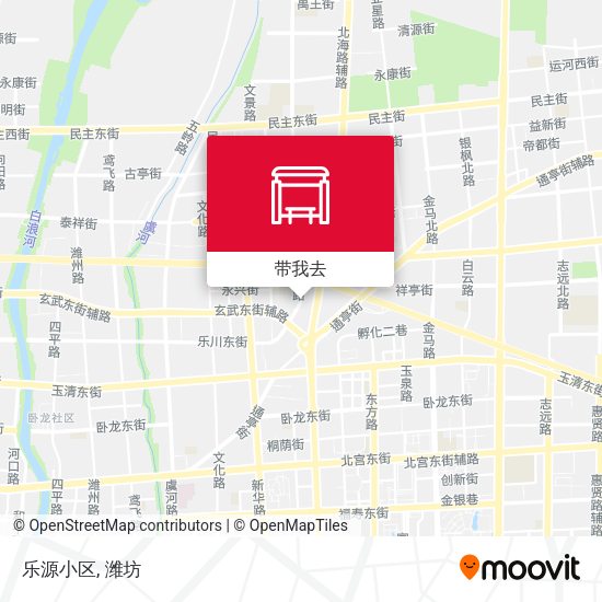 乐源小区地图