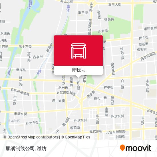 鹏润制线公司地图
