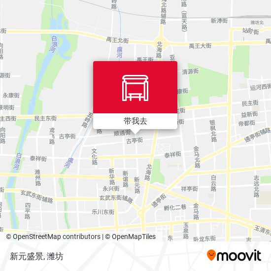 新元盛景地图