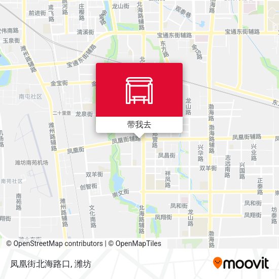 凤凰街北海路口地图