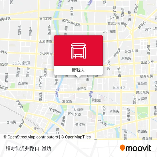 福寿街潍州路口地图