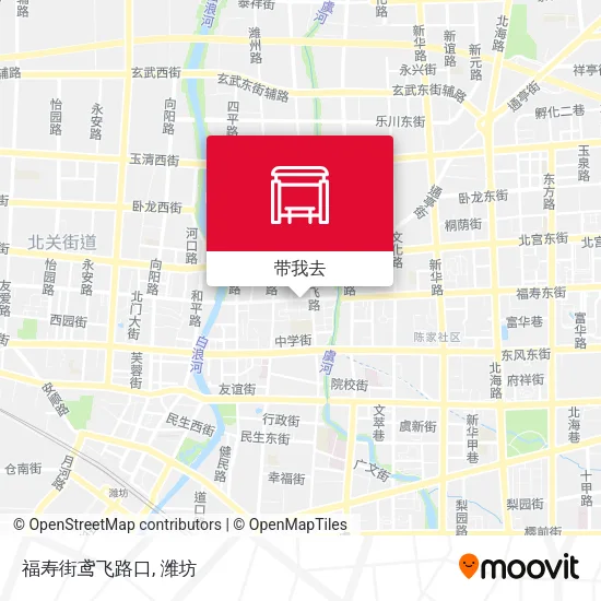 福寿街鸢飞路口地图