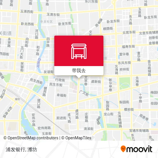 浦发银行地图