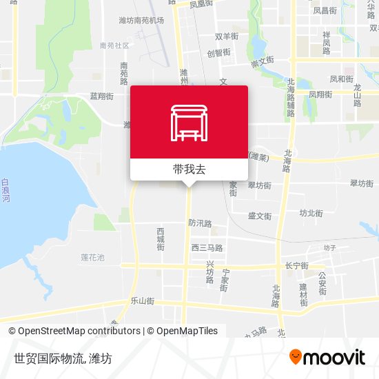 世贸国际物流地图