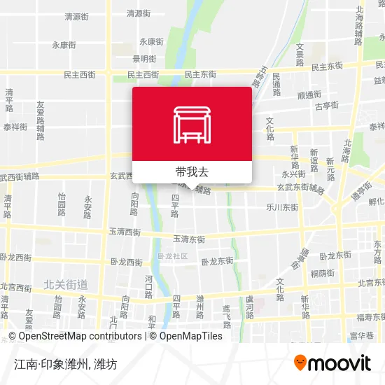江南·印象潍州地图
