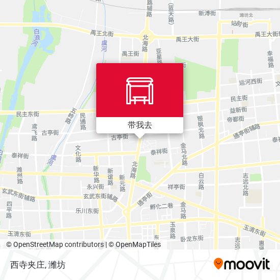 西寺夹庄地图