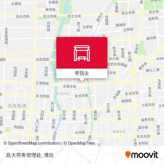 昌大劳务管理处地图