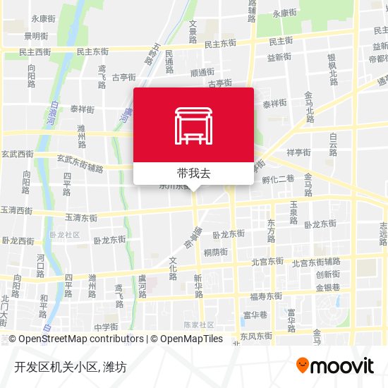 开发区机关小区地图