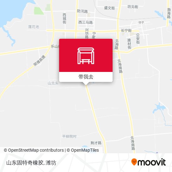 山东固特奇橡胶地图