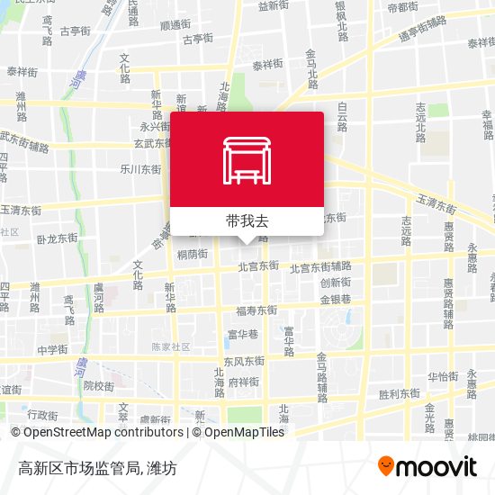 高新区市场监管局地图