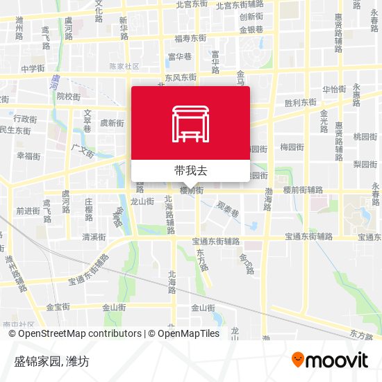 盛锦家园地图