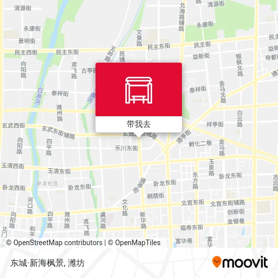 东城·新海枫景地图