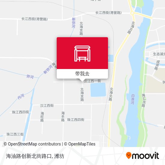 海油路创新北街路口地图