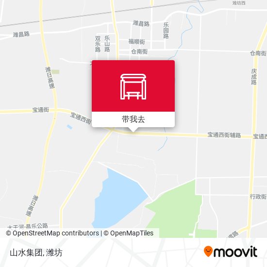 山水集团地图