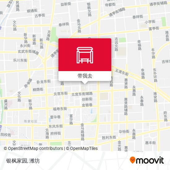 银枫家园地图