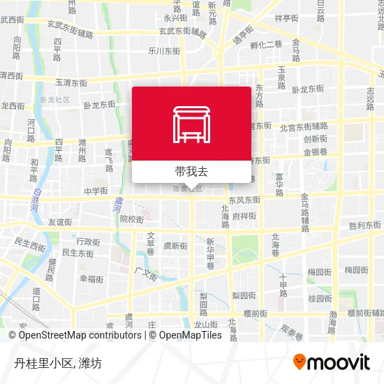 丹桂里小区地图