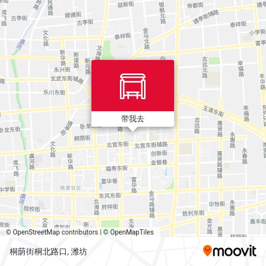 桐荫街桐北路口地图