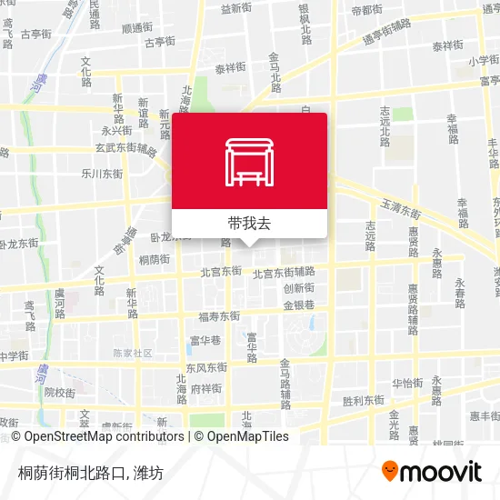桐荫街桐北路口地图