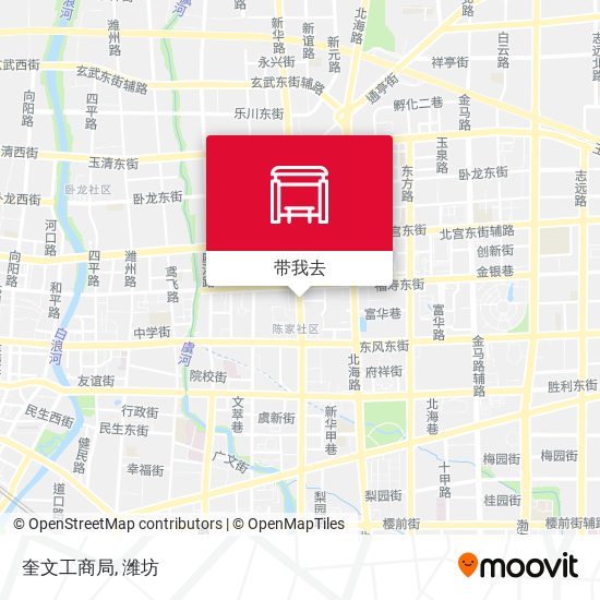 奎文工商局地图