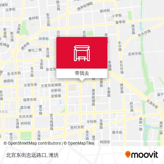 北宫东街志远路口地图