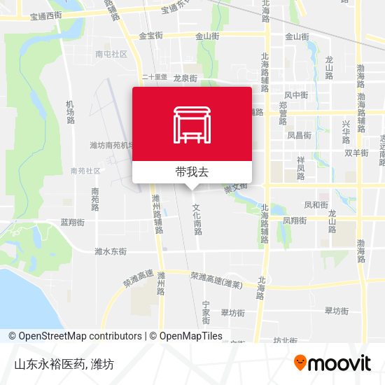 山东永裕医药地图