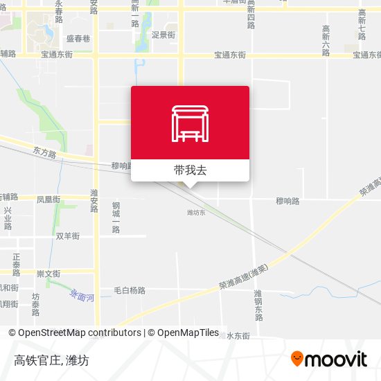 高铁官庄地图