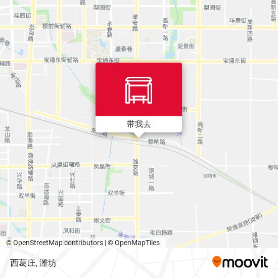 西葛庄地图