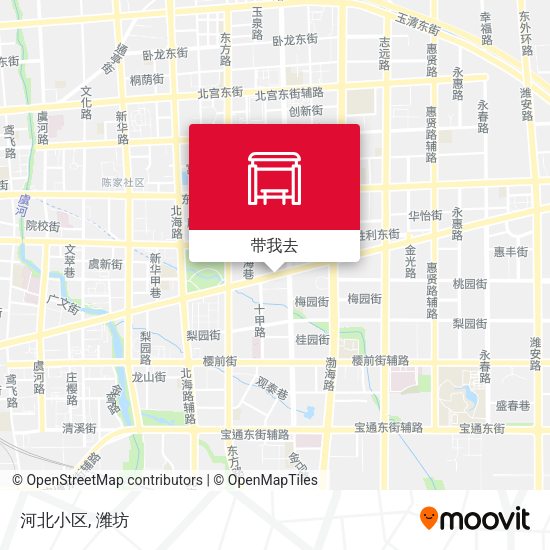 河北小区地图