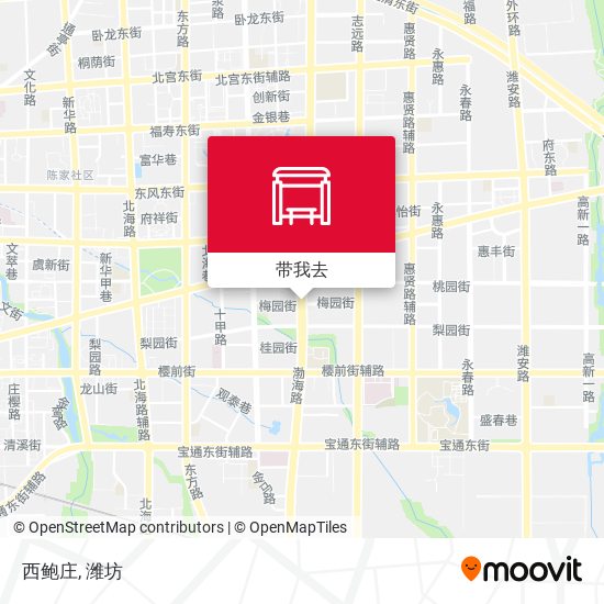 西鲍庄地图