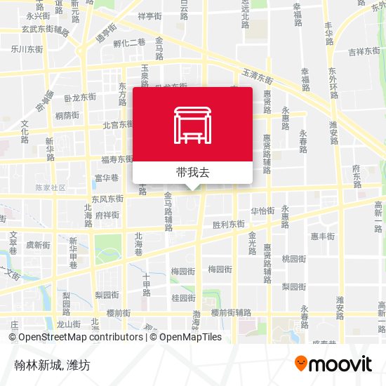 翰林新城地图
