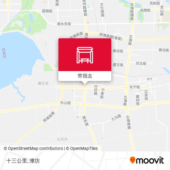 十三公里地图