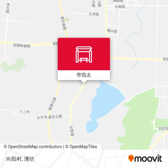 向阳村地图