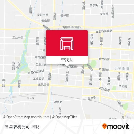 鲁星农机公司地图