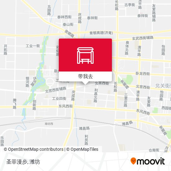 圣菲漫步地图