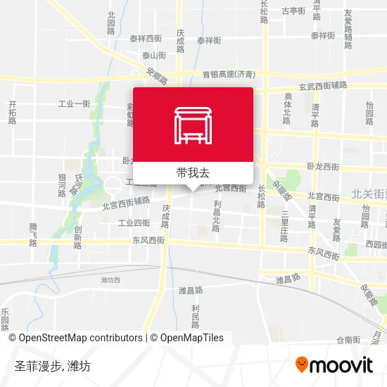 圣菲漫步地图