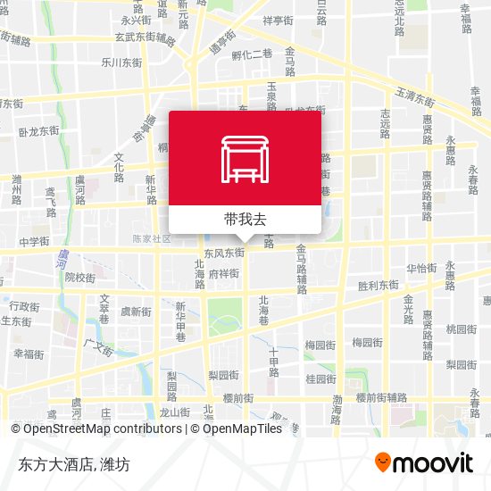 东方大酒店地图