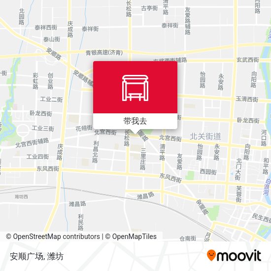 安顺广场地图