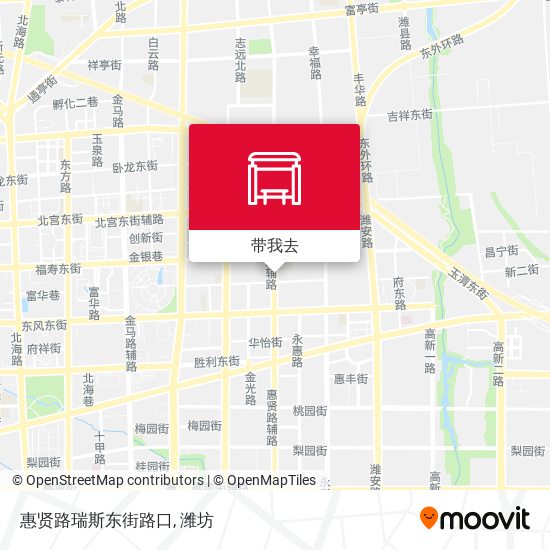 惠贤路瑞斯东街路口地图