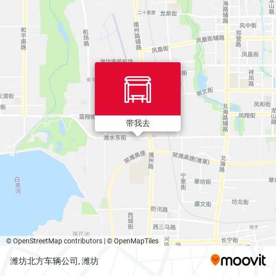 潍坊北方车辆公司地图