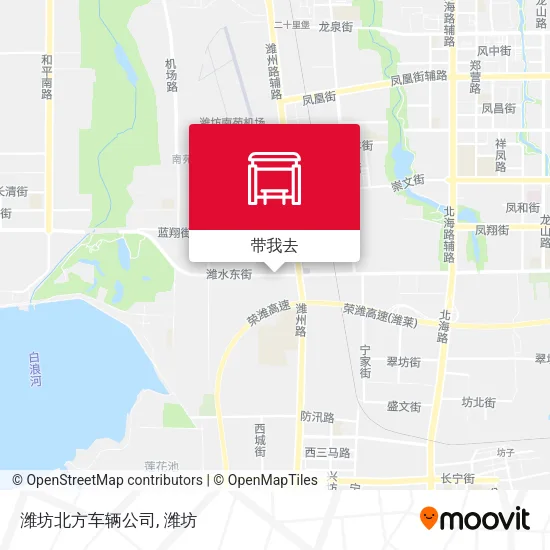潍坊北方车辆公司地图