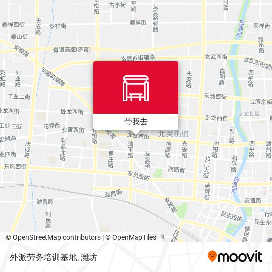 外派劳务培训基地地图