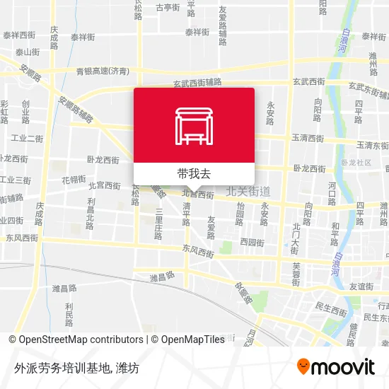 外派劳务培训基地地图