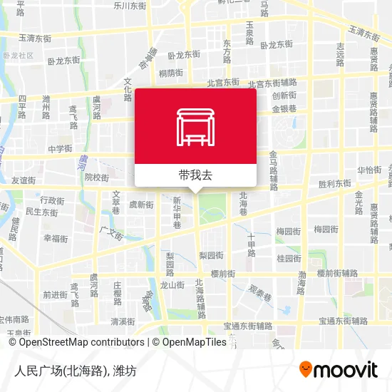 人民广场(北海路)地图