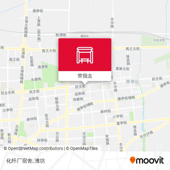 化纤厂宿舍地图