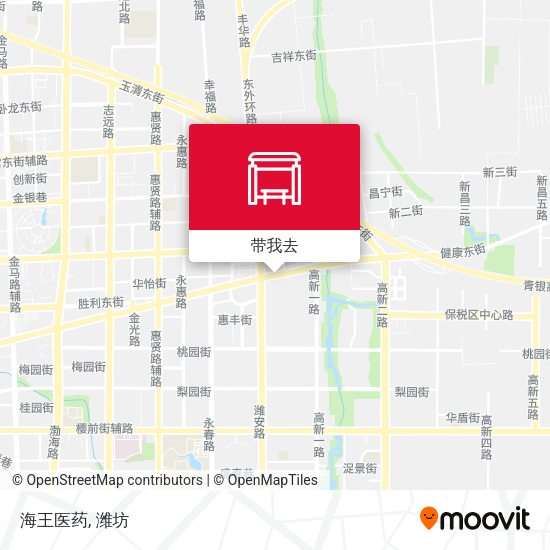 海王医药地图