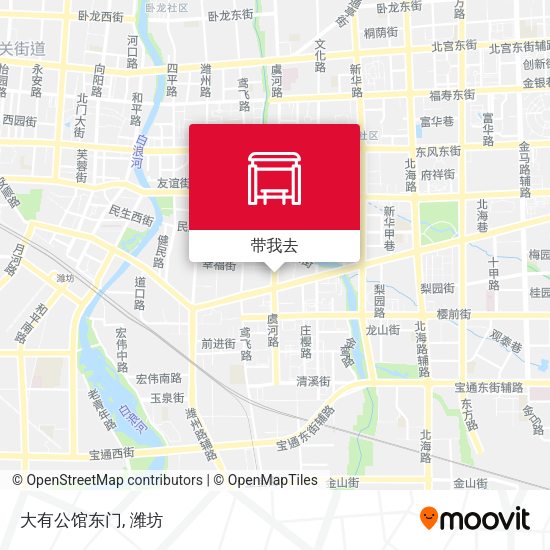 大有公馆东门地图