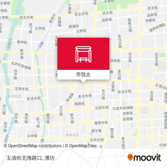 玉清街北海路口地图