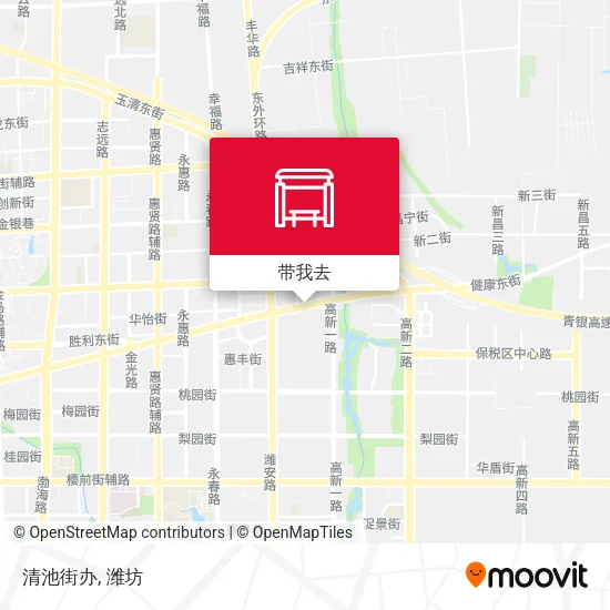 清池街办地图